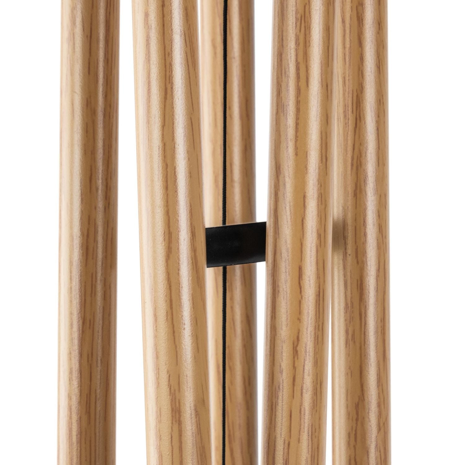 Hometrends Carillon Classique En Métal Pour L'extérieur, 30", Faux Pin Naturel 4,7 x 4,7 x 30 pouces