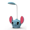 thumbnail image 1 of Stitch USB Creative Cartoon Desk Lamp | Bedroom Bedside Night Light | Eye-Caring Reading Lamp | Pencil Sharpener Function (Blue), 1 of 4