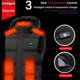 thumbnail image 4 of Heated Waistcoat For Men Women, Lightweight USB Electric Heated Clothing Waistcoat With 3 Heating Level, Waterproof Waistcoat For Fall/Winter, 4 of 9
