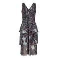 thumbnail image 3 of Vestido midi estampado André Badi Ellema negro 26, 3 of 5
