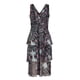 thumbnail image 3 of Vestido midi estampado negro André Badi Extra Chica, 3 of 5