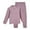 Purple, variant on Krdevn Girls Thermal Underwear Winter Lined Warm Long Sleeve Top and Pants Comfy Loungewear for Cold Weather Indoor Outdoor Activities,Kids Outfit,5-6 Years