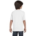 thumbnail image 2 of The Gildan Youth DryBlend 56 oz, 50/50 T-Shirt - WHITE - XS, 2 of 2