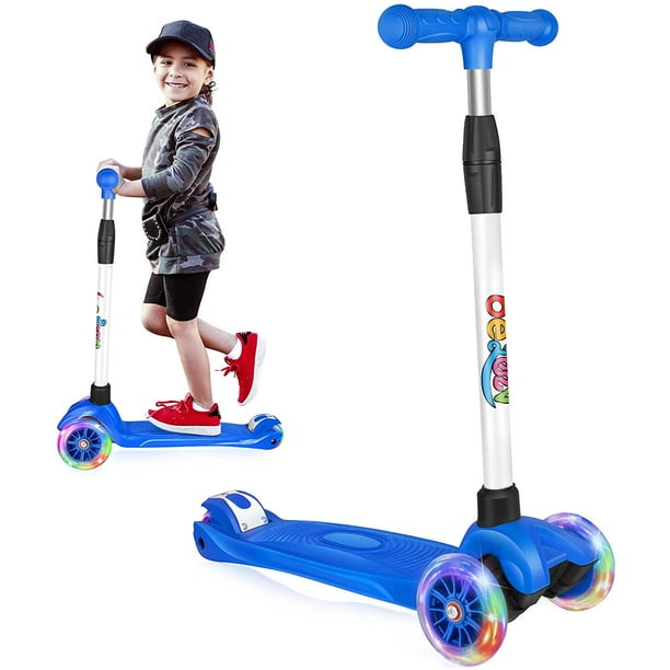 ZMLEVEScooters pour enfants Trottinette à 3 roues pour tout-petits