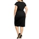 thumbnail image 3 of Vestido de oficina para mujer de tallas grandes Agnes Orinda, vestido lápiz vintage de los años 50 y 60, vestido ceñido para trabajar, 3X negro, 3 of 6