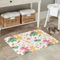 thumbnail image 7 of Pofeuu Cute Baby Dinosaurs Print Flannel Doormats Rug16"x24"Rug Washable Doormats Indoor Outdoor Rugs for Layered Front Door Mats, Porch, Kitchen, Entryway, 7 of 7