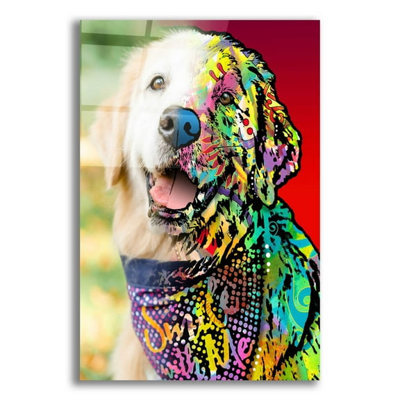 Epic Art 'Stephanie Bornstein 1' by Dean Russo, Acrylic Glass Wall Art, 16"x24"