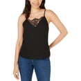 thumbnail image 1 of Camiseta sin mangas Leyden Ribete de encaje color negro XS, 1 of 1