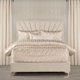 thumbnail image 3 of Siscovers The Great Gatsby Full Swing Textured Bed Cap Comforter Set with Sewn Corners Silver - Twin, 3 of 5