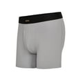 thumbnail image 6 of Rustler Everyday Comfort Boxer Briefs for Men, XL, Charcoal/Ultimate Grey/Vintage Indigo, 10-Pack, 6 of 10