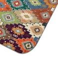 thumbnail image 3 of Boho floral dish drying mat 18x24 Inch made from premium microfiber, designed to absorb moisture quickly and dry dishes efficiently, 3 of 4