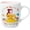 Belle I Would Rather Be Reading (25 Ounces), variant on Silver Buffalo Ted Lasso Be a Goldfish Ceramic Camper Mug, 20 Ounces