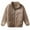 Brown, variant on 2-10T Baby Boys Girls Winter Warm Jackets Autumn Zip Plush Casual Jackets for Toddler Kids Thickened Fleece Cardigan Outerwear