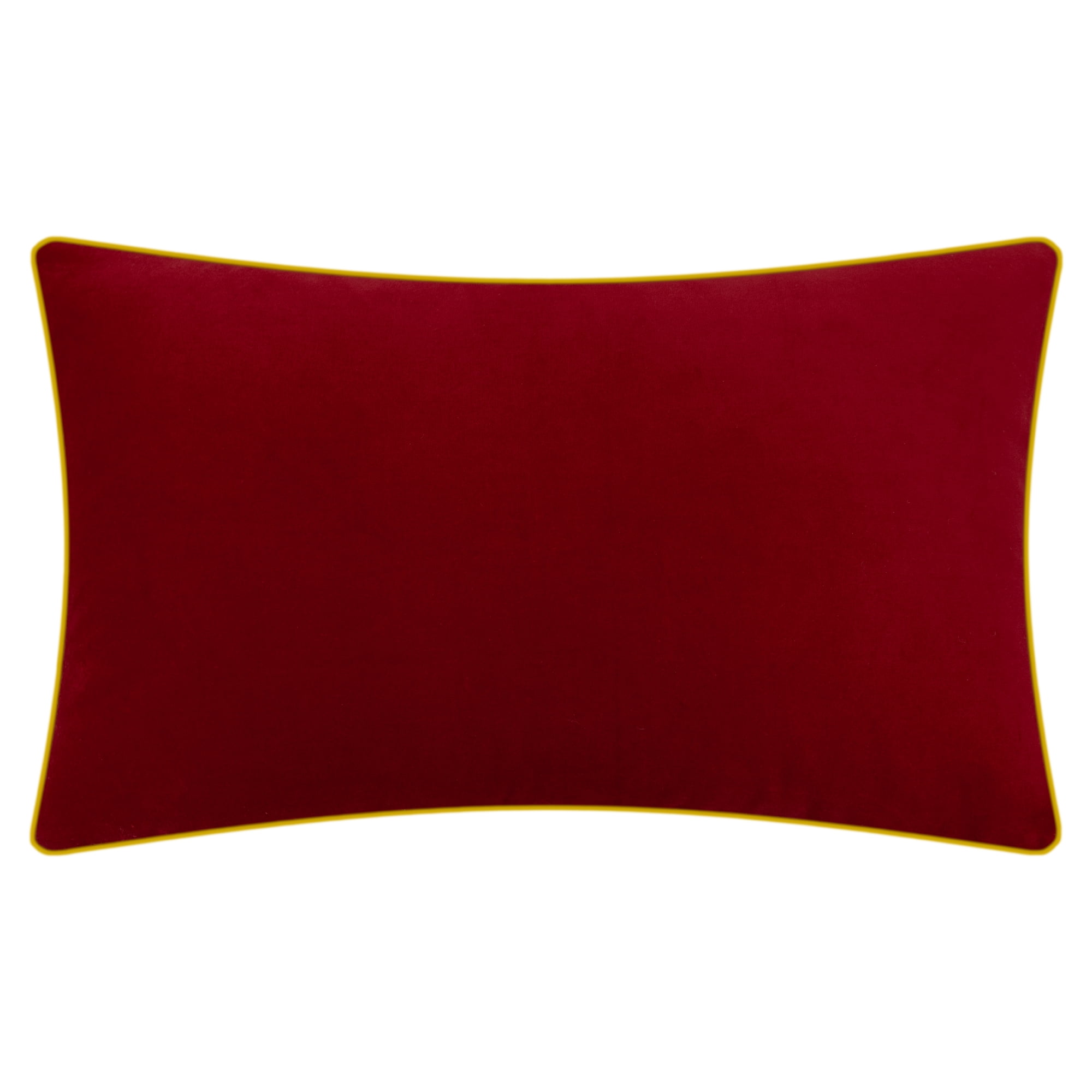 JWH Gold Foil Leopard Print Cotton Velvet Pillow Covers Red Lumbar Throw Pillow Cases for Sofa Bed Couch Car Decoration 12x20inch