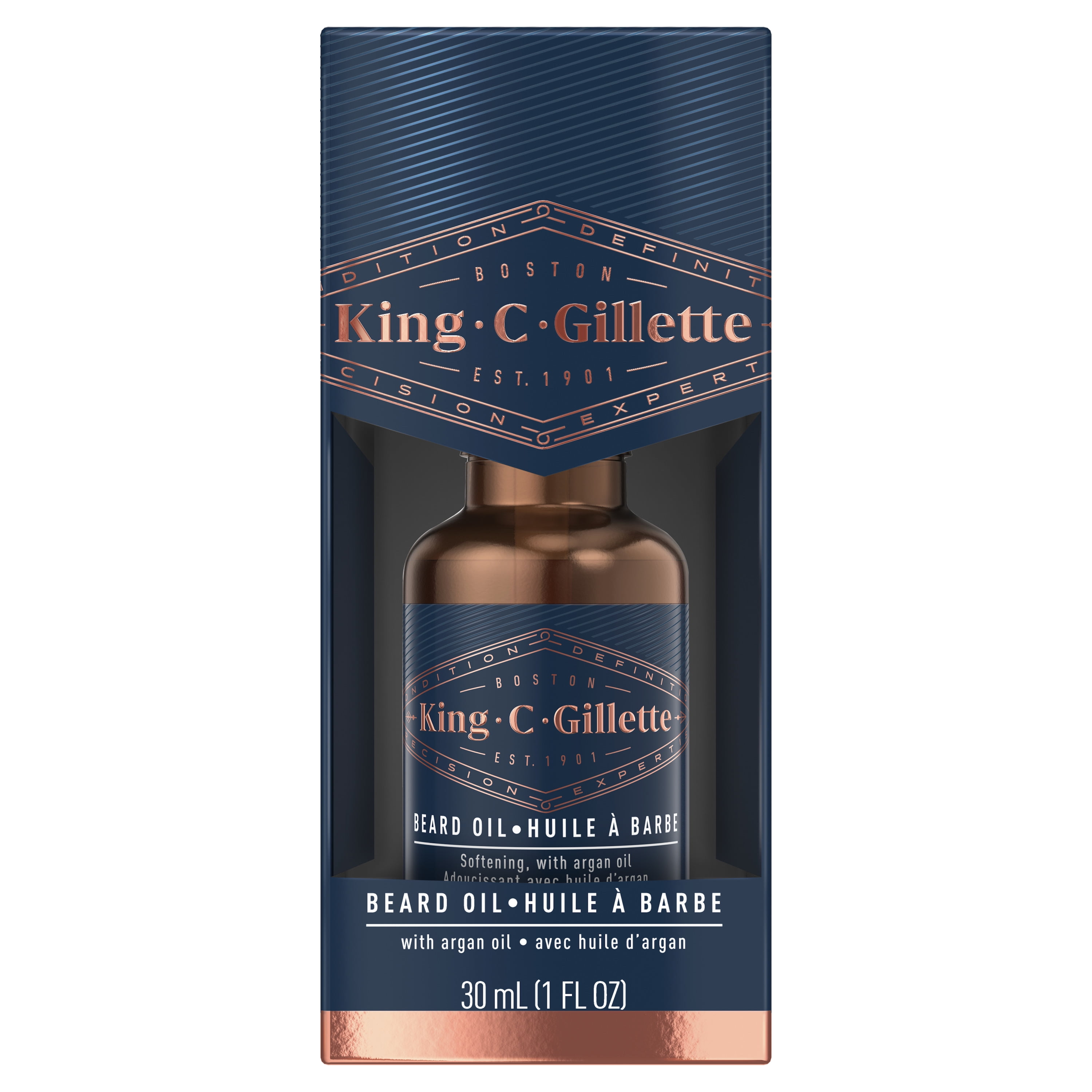 King C. Gillette Beard Oil for Men, 1 Ounce