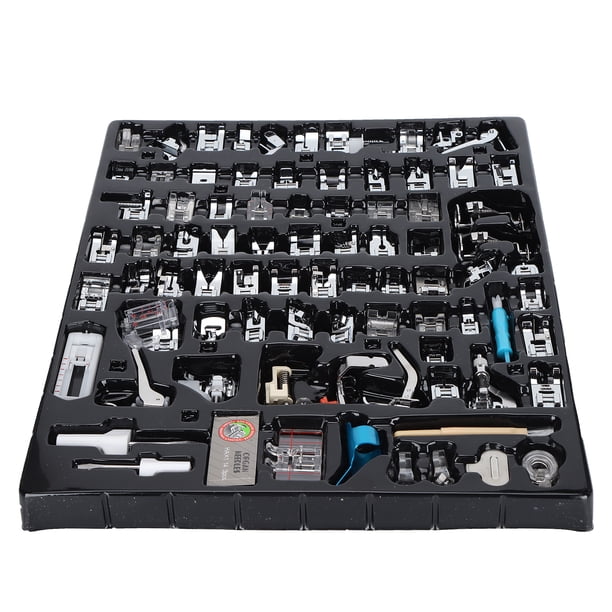 Kit De 8 Prensatelas Para Máquina De Coser ALFA - Incluye Prensatelas Para Cremalleras, Acolchado, Festones, Etc.