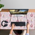 thumbnail image 4 of Long Mouse Pads for Desk,Princess Castle Cloud Pattern Desk Mats on Top Of Desks, Desk Mouse Pad Extra Large with 3mm Non-Slip Base and Stitched Edge for Gaming,Office,Work,Home 47.3"x23.6", 4 of 6
