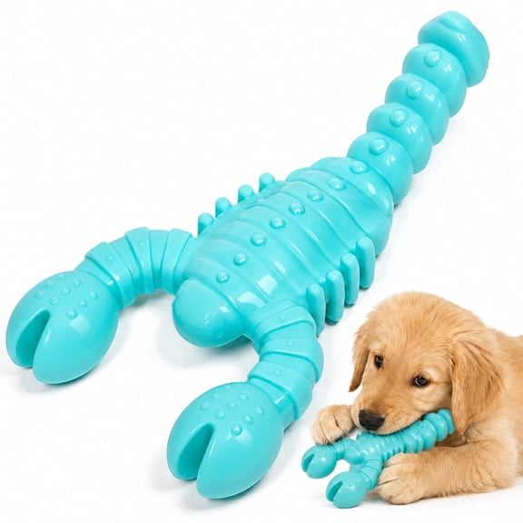 Kraftzoo Tough Dog Chew Toy for Aggressive Chewers, Scorpion-Shaped Dog Dental Chew Toy for Small, Medium and Large Dogs