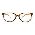 thumbnail image 1 of Fashion Metal Chain Arm Rectangular Plastic Bi-focal Reading Glasses Reading Glasses Tortoise Gold +3.00, 1 of 4