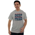 thumbnail image 4 of You Had Me At Deep Fried Southern Plus Size Crewneck Graphic Tee Shirt Brisco Brands 2X, 4 of 5