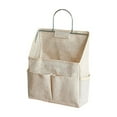 thumbnail image 2 of kladzum Portable Wall Hanging Organizer Bag Baskets Wall Hanging Storage Bags as Over the Door Closet Hanging Organizers Bags and Storage Shelves for Bedroom, Office, Camping, 2 of 7