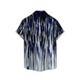 thumbnail image 3 of Camisas Para Hombre XXL Camisa de manga corta con estampado digital 3d de ocio de tendencia de moda de playa de turismo de vacaciones de verano para hombres (Black, 3XL), 3 of 4