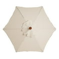 thumbnail image 1 of Parasol de Jardin Rond 3m, Ombrelle de Patio Extérieur, Auvent Pare-Soleil 3m 6/8x, 1 of 4