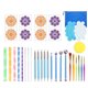thumbnail image 1 of Kit de 35 piezas de herramientas para puntear mandalas, kit de pintura, kit de pintura de puntos de roca para uñas, piedra, mandalas, arte, dibujo, decoración del hogar, actividad, 1 of 5