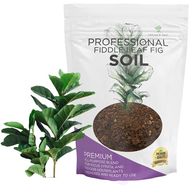 Indoor Potting Mix All Purpose Soil for Indoor Plants Fiddle Leaf Fig Pot Mix, 2.2