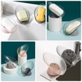 thumbnail image 2 of unbranded  2 Pcs Net Soap Bar Case Box Leaf Shape Heat-resistant Holder, 2 of 8