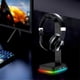 thumbnail image 1 of RGB Gaming Headphone Stand, Headset Stand with 2 USB Charging Ports, Desk Gaming Headphone Stand, 1 of 5