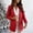 Red, variant on Dyfzdhu Blazers for Women Business Casual Solid Open Front Long Sleeve Office Suit Jacket Black L