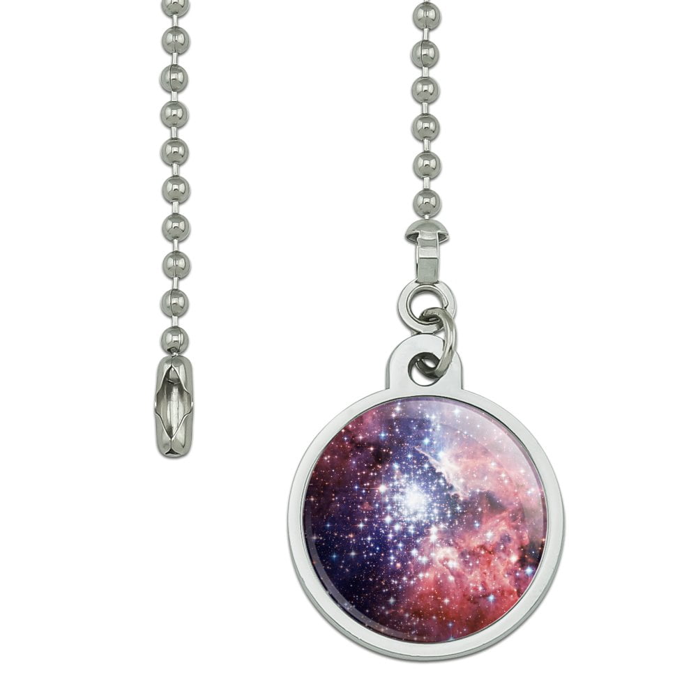 Nebula Space Galaxy Ceiling Fan And Light Pull Chain Walmart Com