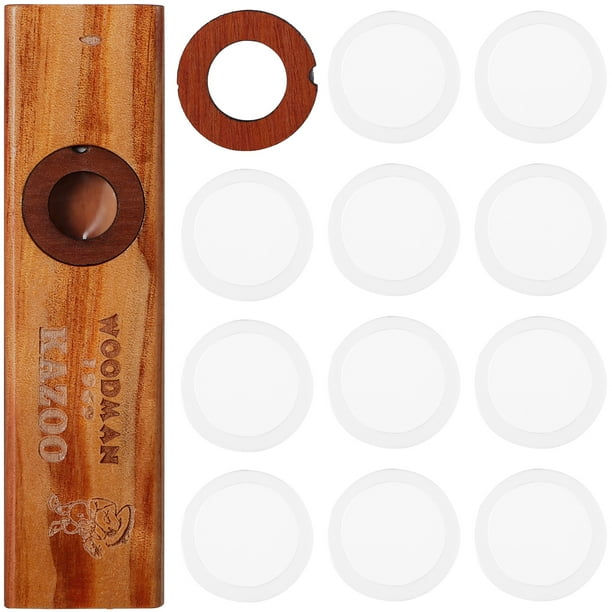 1 Set Wooden Kazoo Ukulele Guitar Partner Easy to Learn Musical