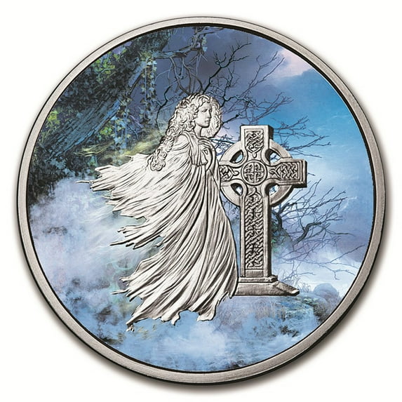 1 oz Silver Colorized Proof Round Celtic Lore (Banshee)