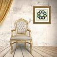 thumbnail image 3 of Dvorak, Vicki 12x12 Gold Ornate Wood Framed with Double Matting Museum Art Print Titled - Circle of Records, 3 of 4