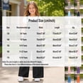 thumbnail image 5 of Girls Bib Overalls Adjustable Strap Jumpsuits Loose Fit Casual Y2K Rompers with Side Multi Pockets for Daily, 5 of 7