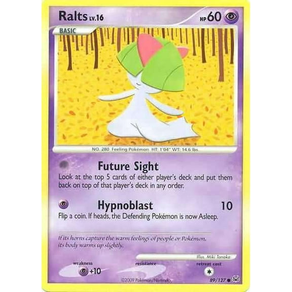 Pokemon Platinum Common Ralts #89