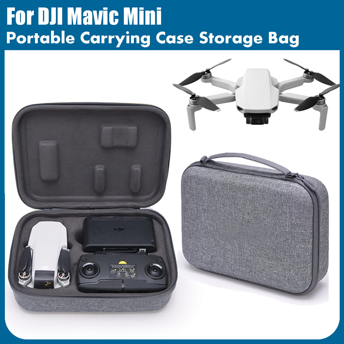 Portable Carrying Case Backpack for DJI Mavic Mini Drone Traveling Case Accessories TOMAT Mavic Mini Shoulder Bag 
