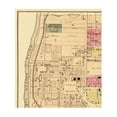 thumbnail image 4 of Historic City Map - Rochester Vanport Pennsylvania - Hayes 1877 - Vintage Wall Art, 4 of 4