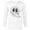 White, variant on Bart Surfing Japanese Woodblock - Long Sleeve T-Shirt for Men – Customized-Athletic Heather