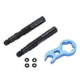 thumbnail image 3 of Valve Extender, French Valve Extension Anodized Treatment Portable  Hard  For Road Bicycle 45mm, 3 of 8