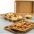 Ayesha Curry Nonstick Bakeware Toaster Oven Set with Nonstick Baking