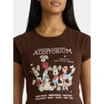 thumbnail image 4 of Disney Mickey and Friends Women's Graphic Baby Tee with Short Sleeves, Sizes XXS-XXL, 4 of 5