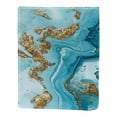 thumbnail image 2 of HemaKayy Decorative Leather Book Sleeve Covers, Colorful Book Cover for Men and Women Bible Classroom Textbook Protection and Care (6.3" x 8.7") - Unique Marble Texture, 2 of 5