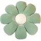 thumbnail image 1 of ZHAOCHENG Cojín suave con diseño de margaritas y flores, 31,5 pulgadas, color verde, 1 of 1