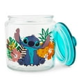 thumbnail image 2 of Disney Lilo & Stitch Glass Snack Jar Container With Lid | 6 Inches Tall, 2 of 8