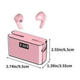 thumbnail image 3 of Wireless Earbuds, Bluetooth 5.3 Headphones in Ear with 4 ENC Noise Cancelling Mic, HiFi Stereo Deep Bass Wireless Earphones 40H Playtime, in-Ear Earbud Bluetooth Dual LED Display IP7 Waterproof,USB-C, 3 of 9