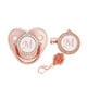 thumbnail image 1 of Xihbxyly Chupete con Brillo, Clip Personalizable con Inicial de Letra, Tetina con Brillantes Diamantes de Imitación, Ideal para Bautizos, Bodas y Fiestas, Regalo Único para Bebés Especiales. Requiere, 1 of 5