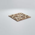 thumbnail image 3 of Ekena Millwork 7 3/8"W x 7 3/8"H x 1/4"T Extra Small Baytown Decorative Fretwork Wood Wall Panels, Birch, 3 of 13